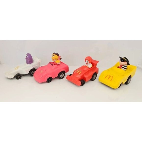 1988 Mcdonalds Happy Meal Toy Turbo Macs Complete Set of 4 - Picture 2 of 9
